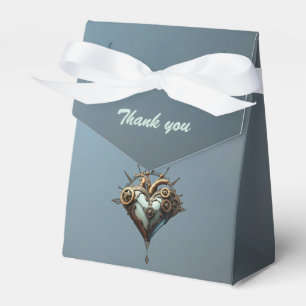 Fascinating steampunk heart  favour box