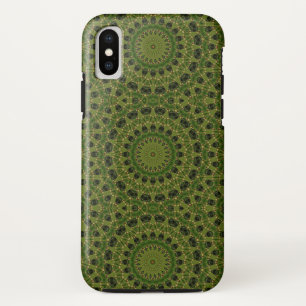 Fascination mushroom kaleidoscope iPhone x case
