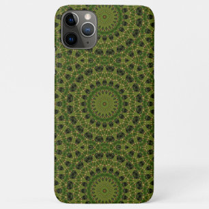 Fascination mushroom kaleidoscope iPhone 11 pro max case