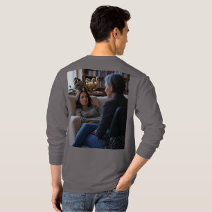 Fascination With Ducks men grey long shirt back