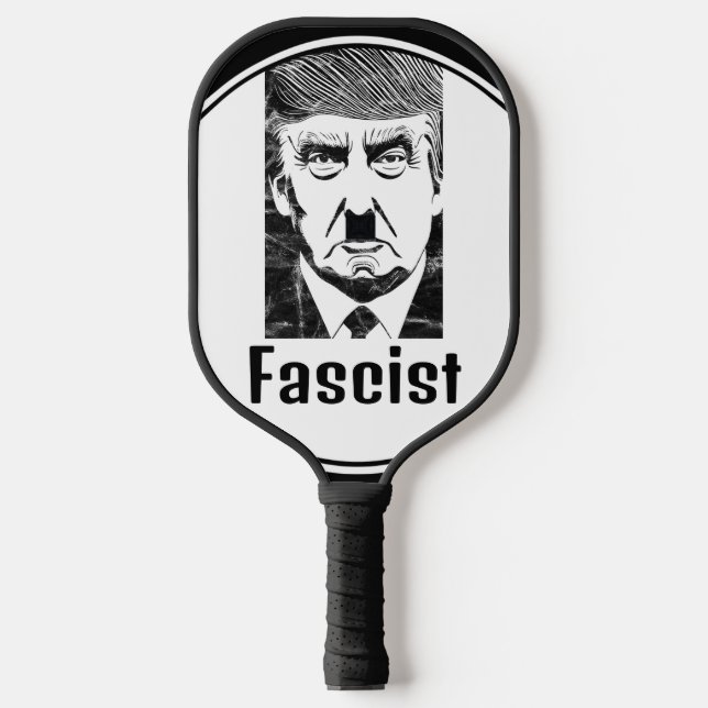 Fascist Trump Pickleball Paddle (Front)