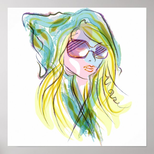 Fashiom girl poster (Front)