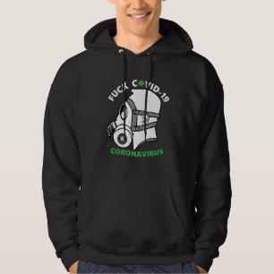 Fashion 2020 Social Distancing Gas Mask Hoodie