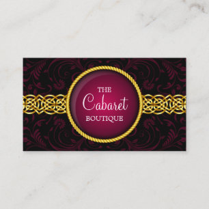 Fashion Accessory and Jewellery Business Card