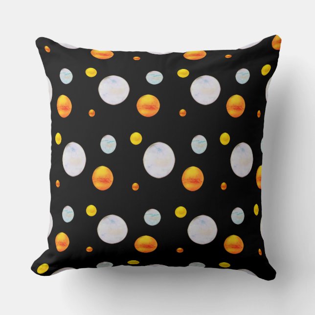 Fashion Beautiful Polka Dots Cushion (Front)