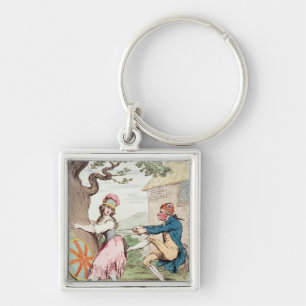Fashion Before Ease or A Good Constitution...' Key Ring