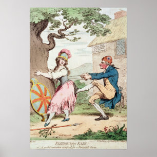 Fashion Before Ease or A Good Constitution...' Poster