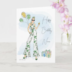 Fashion Birthday Card