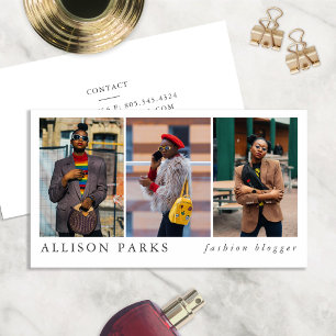 Fashion Blogger / Stylist / Other Business Card