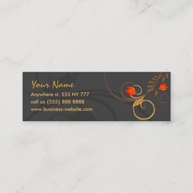 Fashion Boutique Business Card (Front)