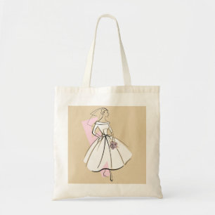 Fashion Bride Neutral budget tote Bag