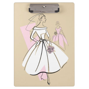 Fashion Bride Neutral Group clipboard