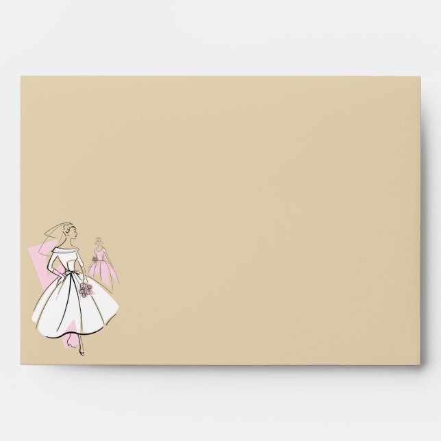 Fashion Bride Neutral Group corner multi inside Envelope (Front)