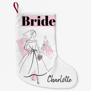 Fashion Bride Pink Bride stocking multi back