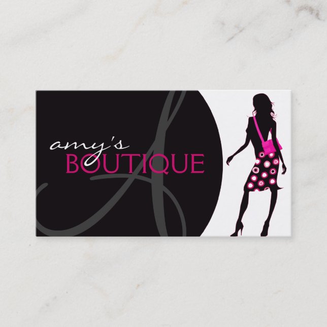 Fashion Business Card (Front)