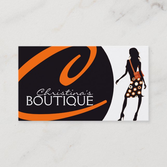 Fashion Business Card (Front)