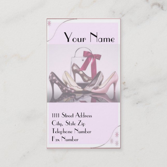 Fashion Business Card (Front)