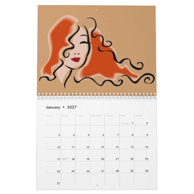 Fashion Calendar (Jan 2027)