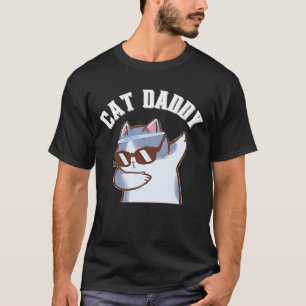 Fashion Cat Daddy Dab Style Cat Sunglases Wave T-Shirt