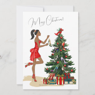 Fashion Christmas Card