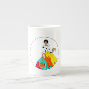 Fashion & Coffee Bone China Mug