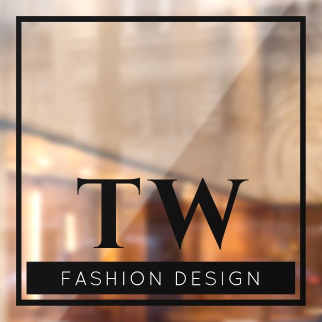 Fashion Company Sign Transparent Black (Sheet 2)