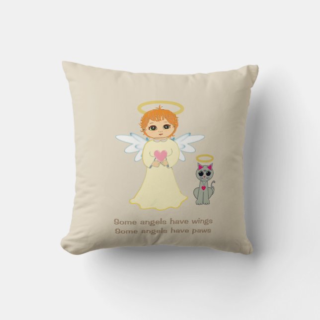 Fashion Cute Angel Cushion (Front)