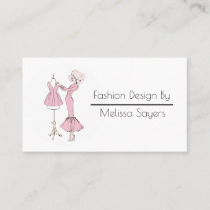 Fashion Design Business Card