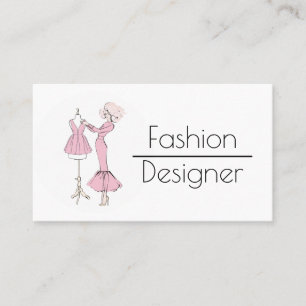 Fashion Design Business Card