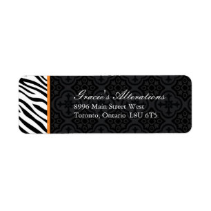 Fashion Designer Address Labels