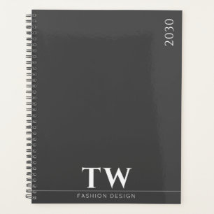 Fashion Designer Black Planner