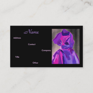 Fashion Designer II Business Card