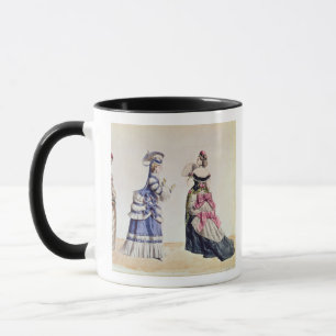 Fashion designs for women from the 1860's mug