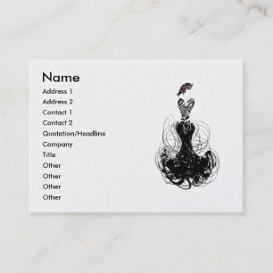 Fashion Diva - Customised Business Card