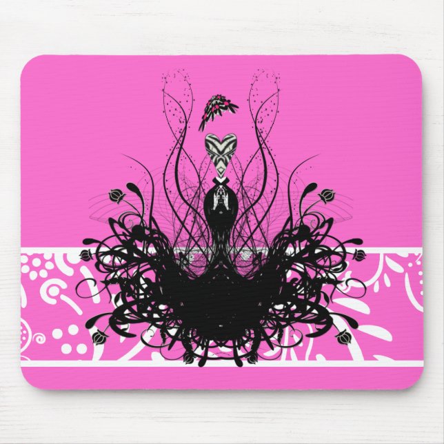 Fashion Diva Mouse Pad (Front)