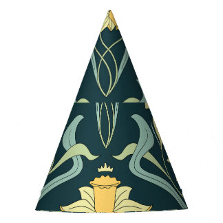 Fashion Dogs: Cute Outfits Pattern Party Hat