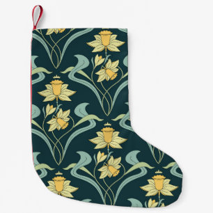 Fashion Dogs: Cute Outfits Pattern Small Christmas Stocking