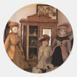 Fashion Dolls Shopping Sticker
