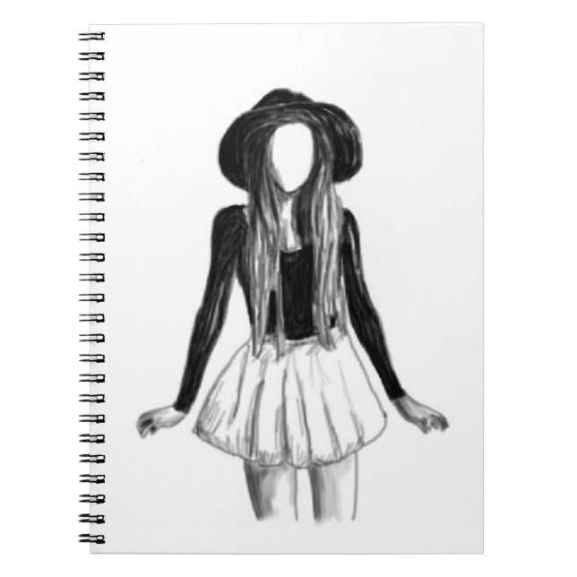 fashion drawing notebook (Front)