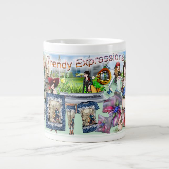 Fashion Expressions Large Coffee Mug (Front)