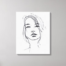 Fashion Face Illustration