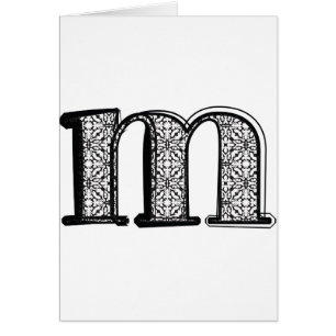 Fashion font, Letter m