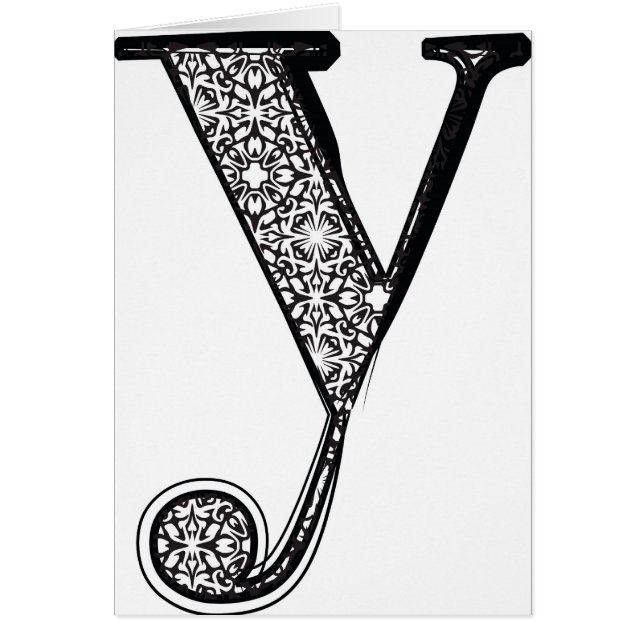 Fashion font, Letter y (Front)