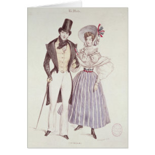 Fashion for Men and Women, 1830