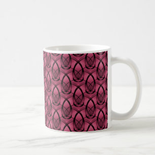 Fashion Forward Mug, Dark Magenta Coffee Mug