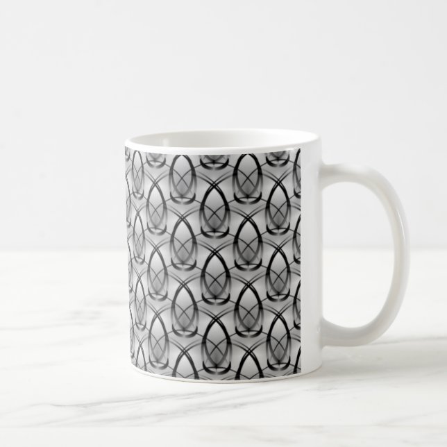 Fashion Forward Mug, Silver Coffee Mug (Right)