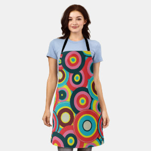  Fashion Geometric Vintage- Pattern Stylish Modern Apron