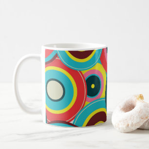 Fashion Geometric Vintage- Pattern Stylish Modern Coffee Mug
