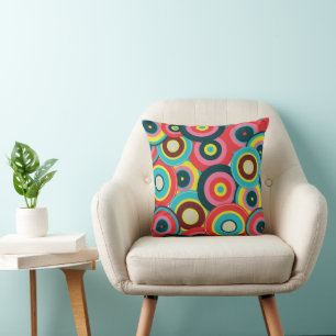 Fashion Geometric Vintage- Pattern Stylish Modern Cushion