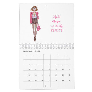 Fashion girls Calendar
